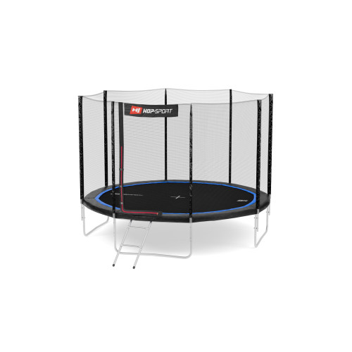 Купить Батут  Hop-Sport 10FT 305 см 4 ноги blue с внешней сеткой в Киеве - фото №1